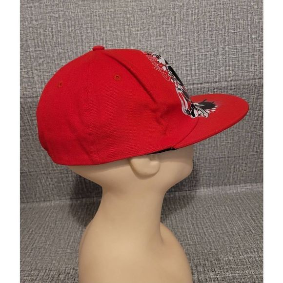 Disney Mickey Mouse Hat Cap Authentic Original Turn It Up & Rock Out WILD! Red - Picture 5 of 8